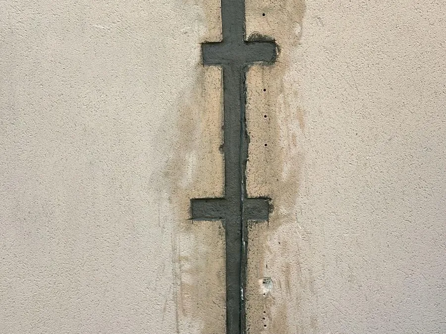 Agrafage de fissures - Après